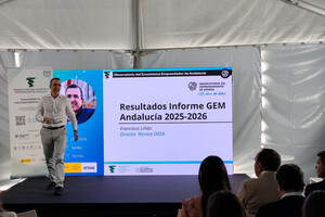Emprendimiento andaluz alcanza nivel récord según informe GEM
