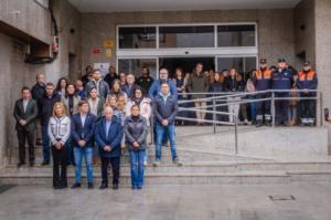 Un minuto de silencio en Roquetas en memoria del 11M