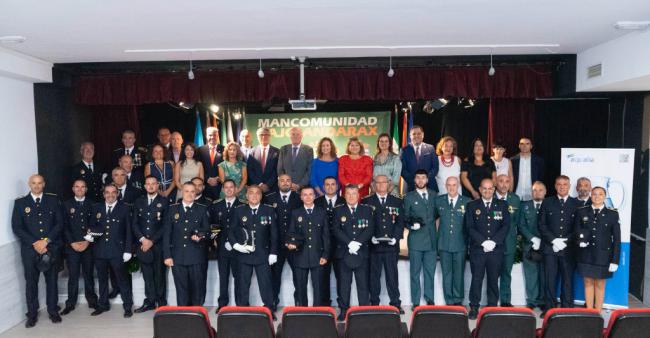 La Mancomunidad del Bajo Andarax celebra en Santa Fe de Mondújar el XIV Día de la Policía Local
