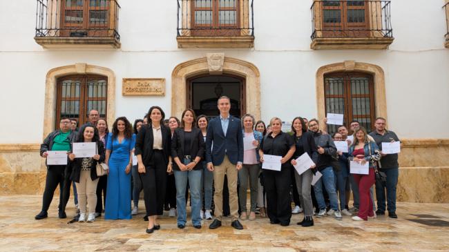 Albox clausura dos Talleres de Empleo para 28 personas desempleadas