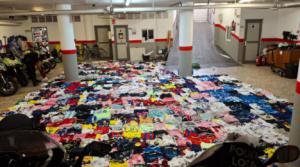 Más de 10.000 prendas falsificadas incautadas en Roquetas de Mar