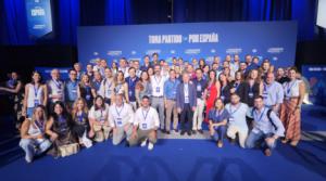 El PP de Almería asegura que fortalece su posición nacional en la Junta Directiva del partido