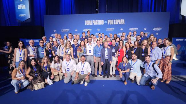 El PP de Almería asegura que fortalece su posición nacional en la Junta Directiva del partido
