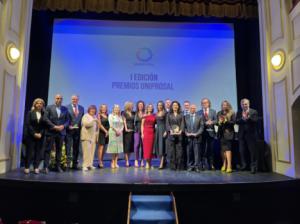 Unión institucional para apoyar a la sanidad almeriense en los I Premios UNIPROSAL