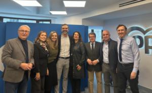 El PP de Almería respalda en Madrid el avance tras los resultados en Extremadura