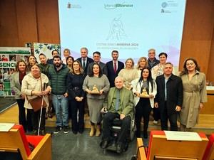Entrega de distinciones Minerva a trabajadoras con discapacidad en la UAL