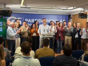 Fernández-Pachecho destaca el papel fundamental de Almería en la victoria de Juanma Moreno