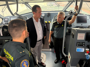 Almería suma una interceptora de alta velocidad para plantar cara a las narcolanchas