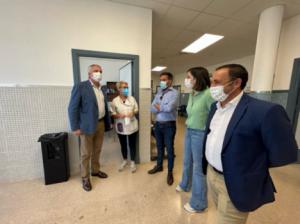 El delegado de Salud conoce las actuaciones acometidas en el Centro de Salud de Laujar de Andarax