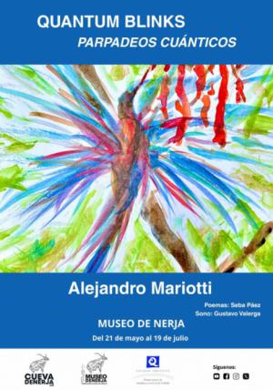 El Museo de Nerja viaja a la tridimensionalidad con los 'parpadeos cuánticos' de Alejandro Mariotti