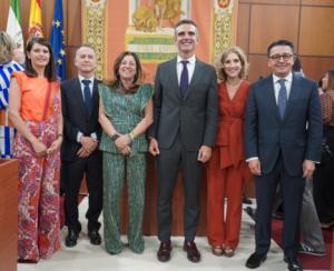 La almeriense Julia Ibáñez en la Mesa de la Cámara
