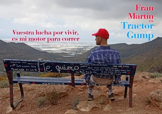 Francisco Martín correrá 30.000 km para apoyar la leucemia infantil