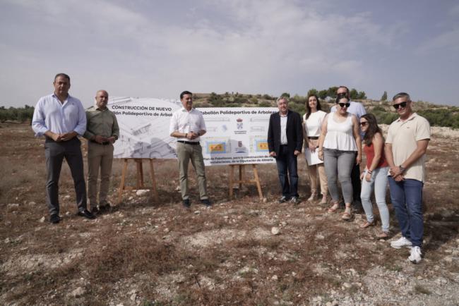Diputación construirá el primer pabellón de la historia de Arboleas