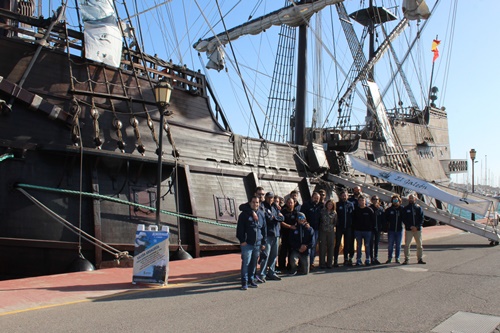 El Galeón Andalucía suelta anclas en el Puerto de Almerimar