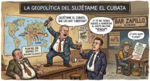 Geopolítica del sujétame el cubata