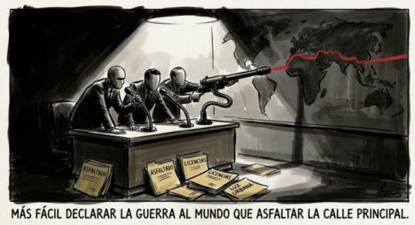 Y acabaron hablando de inmigración