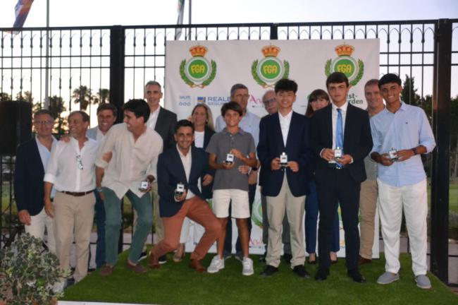Placa al Mérito de la Real Federación Andaluza de Golf a Roquetas