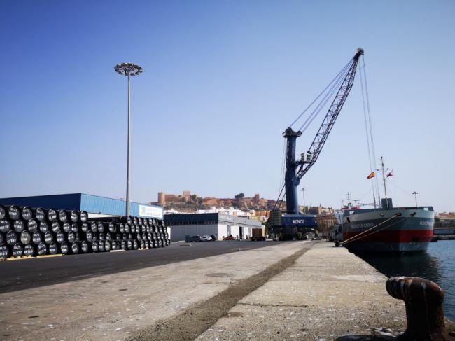 El Puerto de Almería es el cuarto de España que más crece en tráfico entre enero y julio