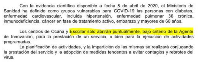 Denuncian que la hija de la alcaldesa de Las Tres Villas tiene cerrado el Guadalinfo