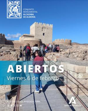 La Alcazaba de Almería reabre sus puertas tras el paso de la borrasca 'Leonardo'