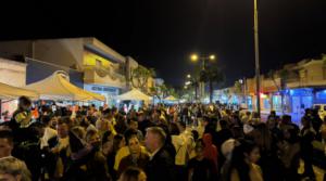 La ‘Noche en Negro’ llena las calles de Campohermoso