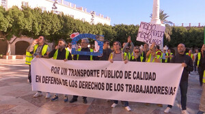 Los almerienses pagarán la subida salarial de Surbus mediante un alza en el billete de autobús
