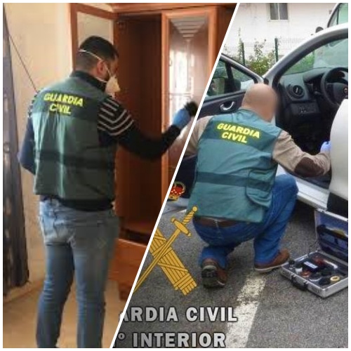 Cuatro detenidos por siete delitos de robos en viviendas y coches en Níjar