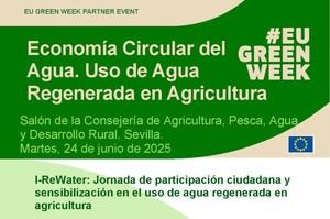 Jornada en Sevilla sobre el uso de agua regenerada en la agricultura andaluza