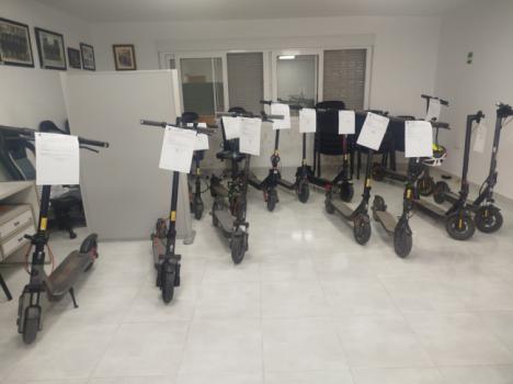 La Policía Local de Albox intensifica el control sobre los patinetes eléctricos