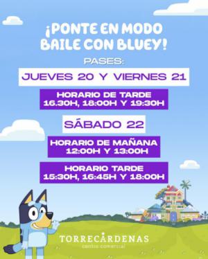 Bluey enciende la Navidad en Torrecárdenas