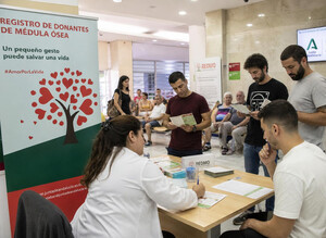 Almería suma más de 200 inscritos al empuje histórico de donantes de médula ósea