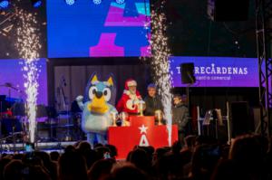 El CC Torrecárdenas da la bienvenida a la Navidad con un encendido mágico.