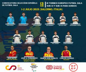 Éxito Ejidense en la selección española U13 Rubén José Pérez Robles representará a Almería en el Europeo
