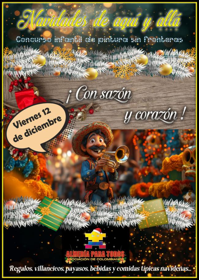 Almería para Todos refuerza la identidad cultural latina en la provincia con su 'Navidad de Aquí y de Allá'