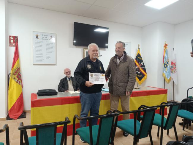 Antonio López Tarifa reelegido presidente Legionarios de honor