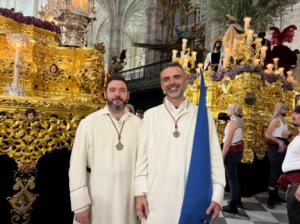 Fernández-Pacheco acompaña al Cautivo en una brillante tarde de Miércoles Santo en Almería