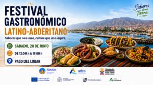 Adra fusiona la cocina local y el folclore internacional en el festival «Sabores de mi tierra»