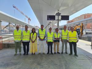 Puente dice que l a nueva estación intermodal de Almería encara su recta final