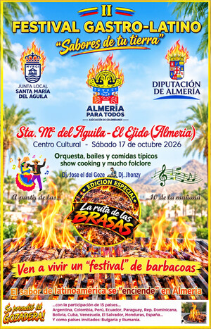 El II Festival Gastro Latino regresa con una cita en El Ejido