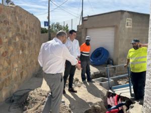 En marcha las obras de embellecimiento en parte del casco histórico de la Villa de Níjar