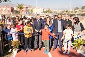 Europa une Huércal con Almería en bicicleta