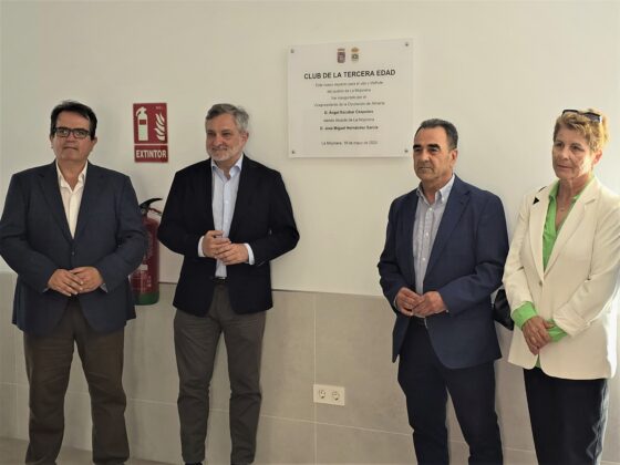 Inauguración del Centro de la Tercera Edad en La Mojonera