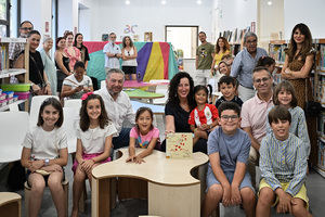El Ayuntamiento dedica a Celia Viñas la sala infantil de la Biblioteca José María Artero