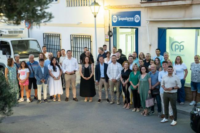 El PP de Carboneras inaugura su sede local