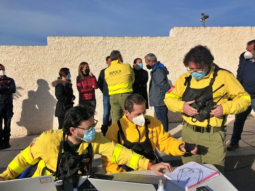 Infoca anuncia que ha sido estabilizado el incendio de Berja