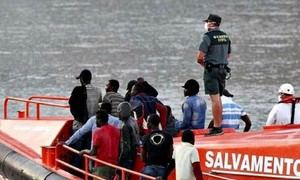 Interceptan patera con 20 inmigrantes en Cuevas del Almanzora
