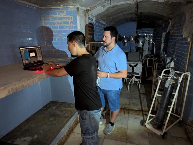 Las obras de mantenimiento de los Refugios de la Guerra Civil avanzan a muy buen ritmo