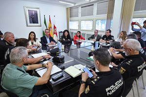 Plan de seguridad para la Noche en Negro en Almería