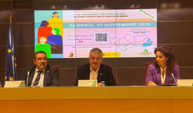Almería acoge jornadas clave para fortalecer la atención sanitaria ante la violencia de género