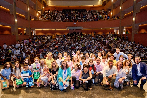900 escolares de trece colegios en la “fiesta del consumo saludable”